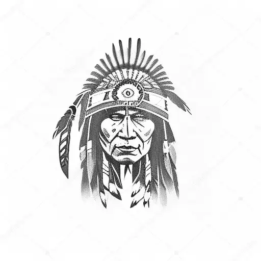 Native American Print