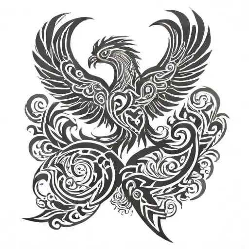 Phoenix And Heart
