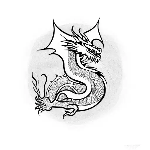 Dragon Eating Its Own Tail