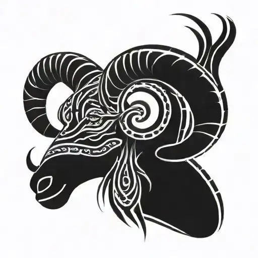 Aries Ram Symbol