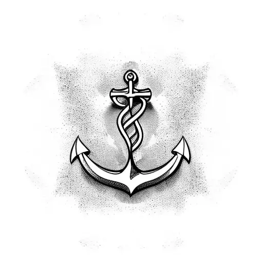 Anchor With Infinite And Wing