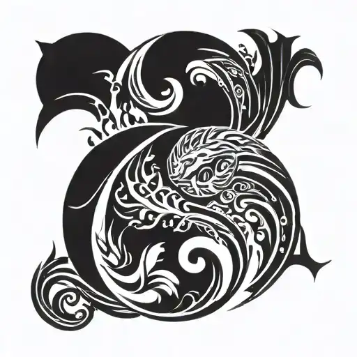 Yin And Yang Signs Aries And Virgo With Fire And Earth Effect