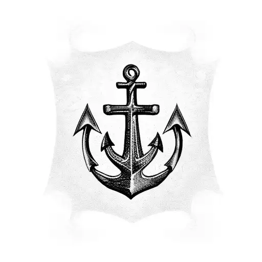 Breton Anchor With Triskell