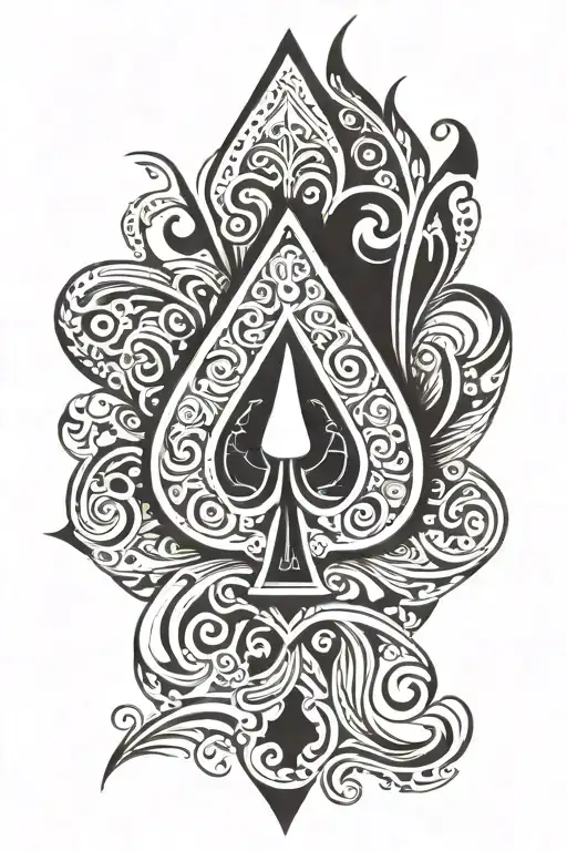 Queen Of Spades Symbol