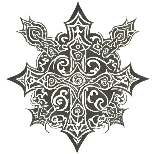 Heart Of A King Spirit Of A Warrior Shaped Like A Cross