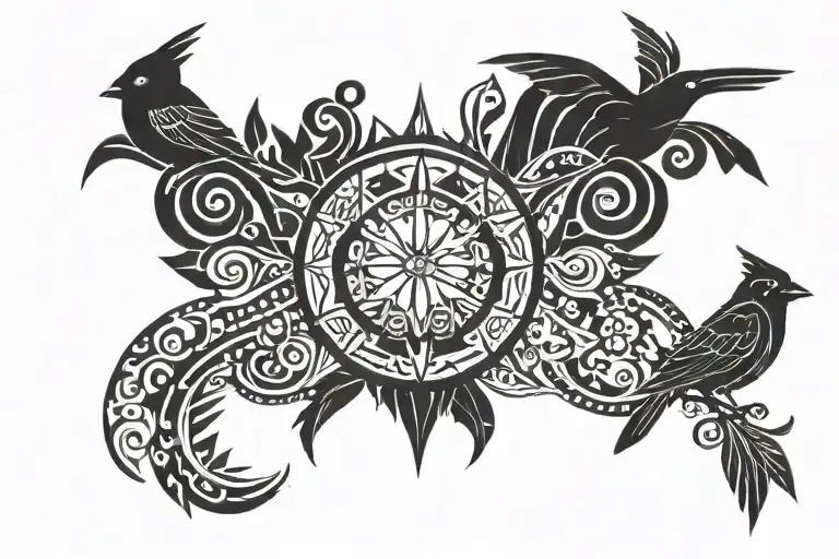 Cardinal Points For Autumn Put