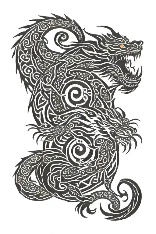 Dragon Tiger Yin Yang