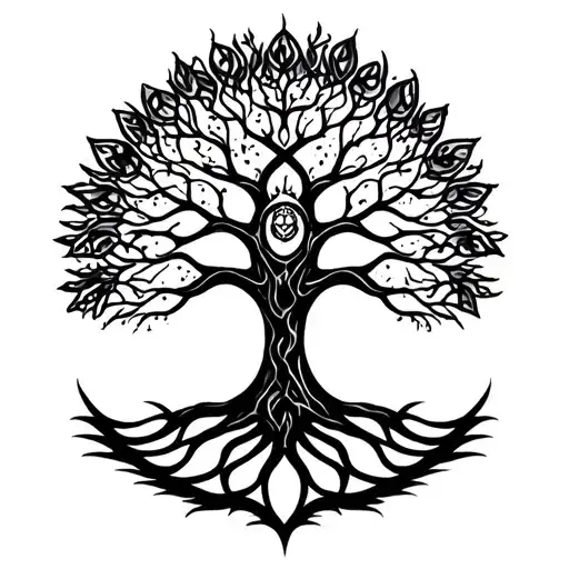 Mandala Tree Of Life