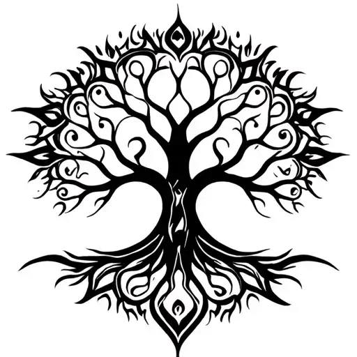 Mandala Tree Of Life