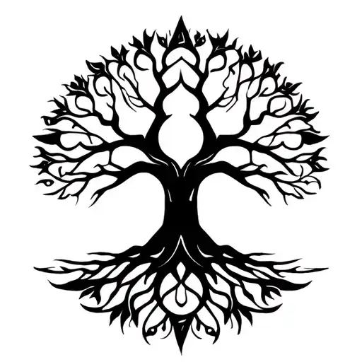 Mandala Tree Of Life