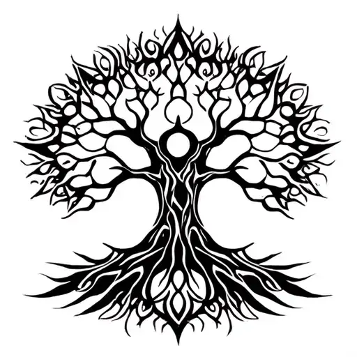 Mandala Tree Of Life