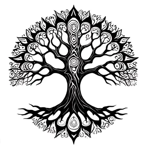 Mandala Tree Of Life