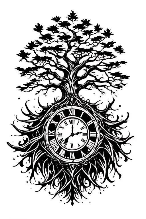 Tree And Clock