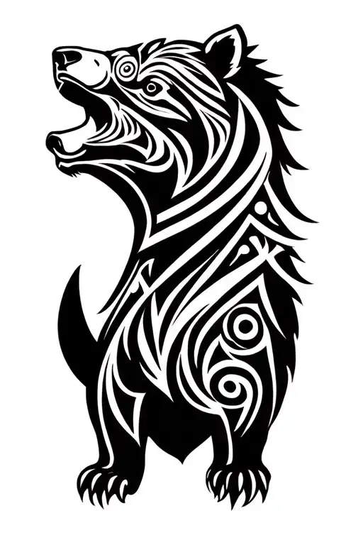 Russian Bear And Pattern Forming