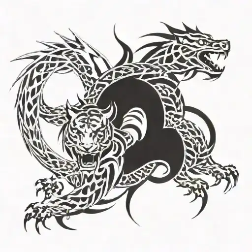 Dragon And Tiger