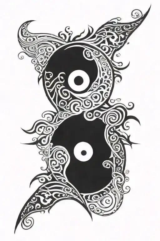 Yin Yang Symbol Made Only