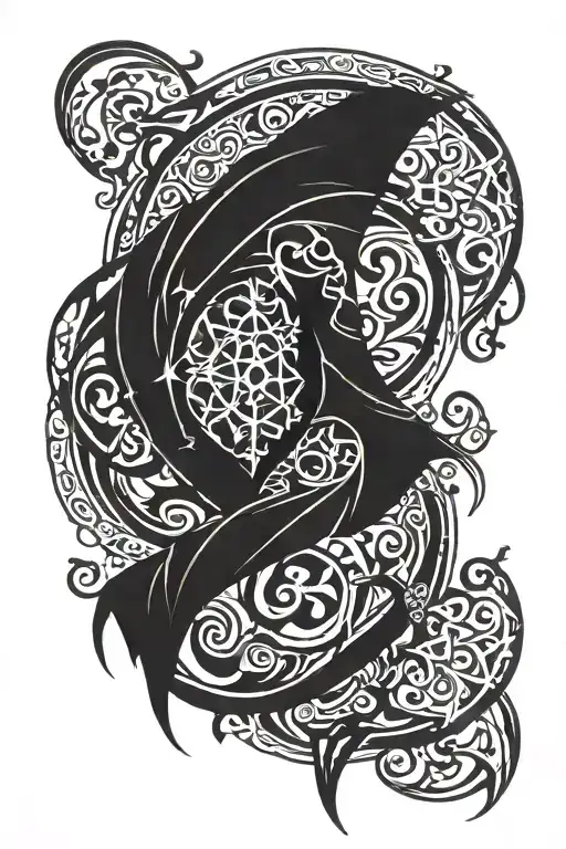 Dark Ornamental With Lord Of The Rings Nazgul Lord