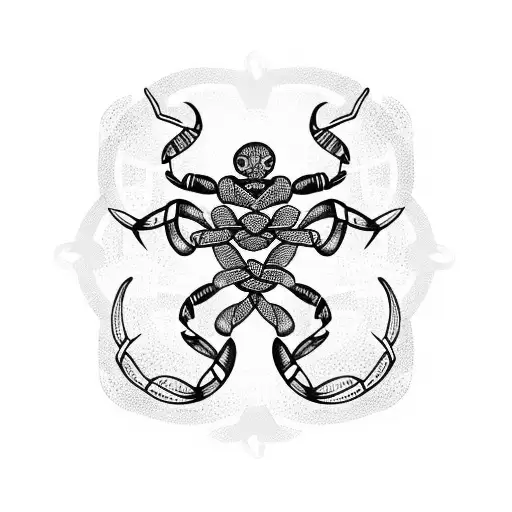 Scorpion Celtic Knot