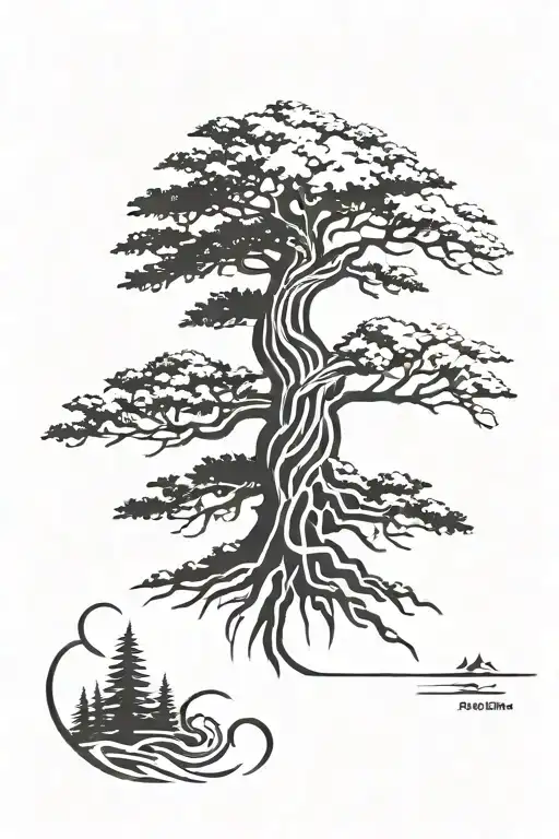 Lebanese Cedar Tree