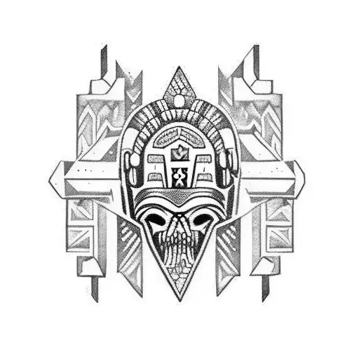 Orion Belt Aztec Warrior