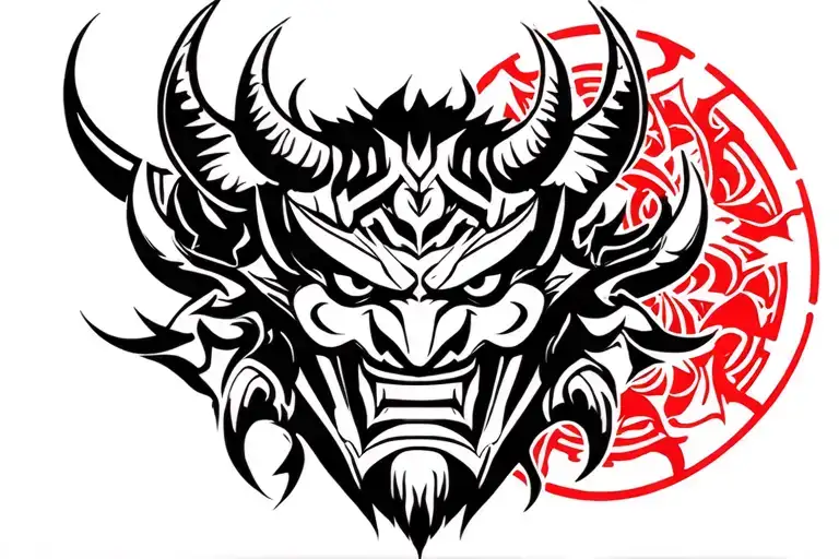 Oni Demon Mask