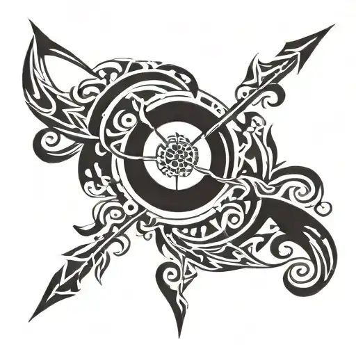 Bow And Arrow Design