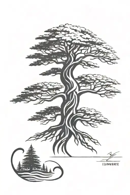 Lebanese Cedar Tree