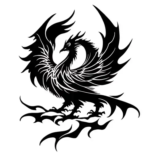 Phenix Rises From Ashes Tribal