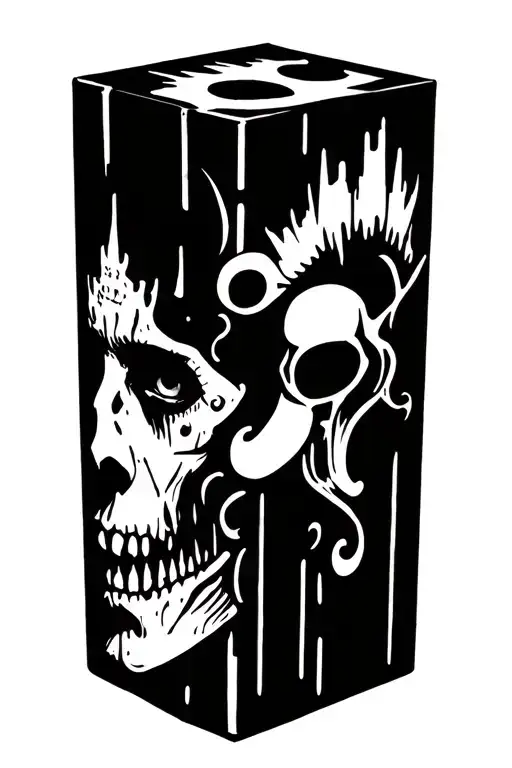 Puzzle Box From Hellraiser Movie As Sleeve