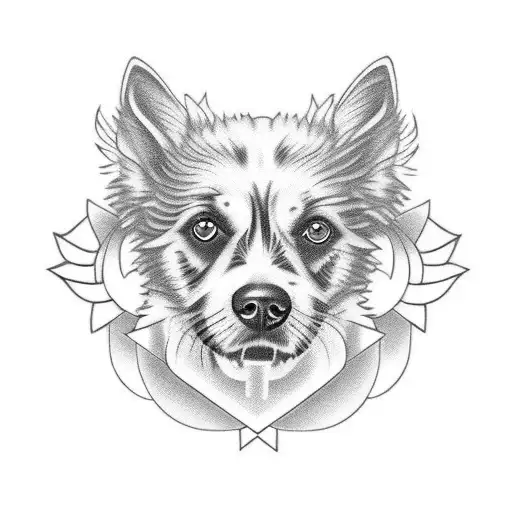 Tattoo Which Resembles My Passed Dog Named Charlie