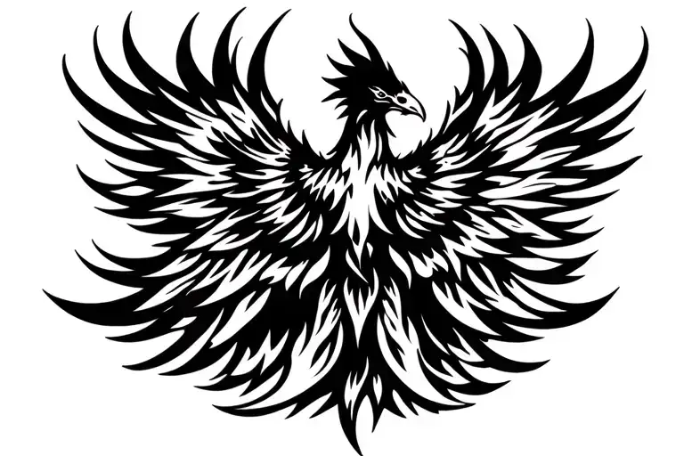 Phoenix Rising Phoenix From Fire
