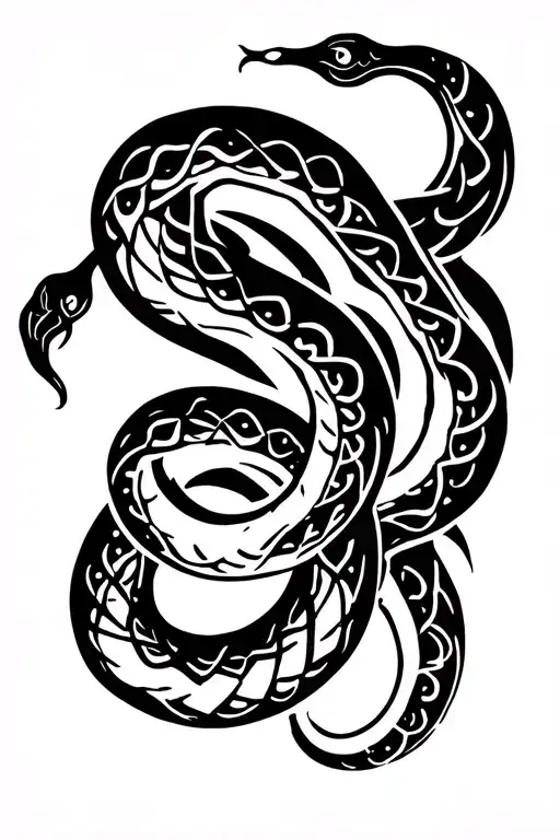 Get A Snake Tattoo For Forearm