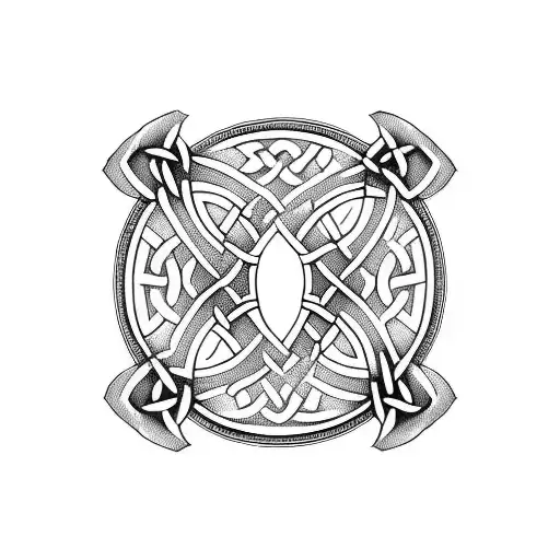 Celtic Armband Work Babe Plate