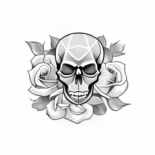 Skull And Roses