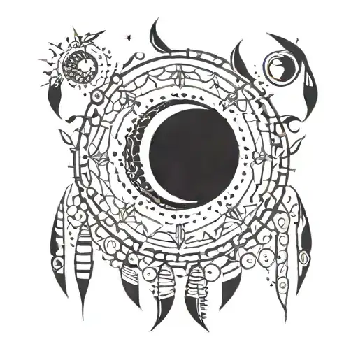 Ocotillo And The Moon Phases