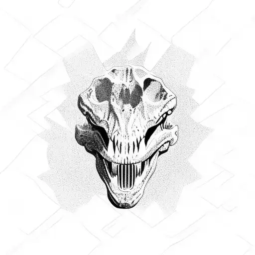 T-rex Skull