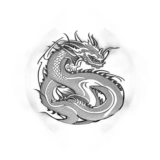 Dragon With Friendship Band