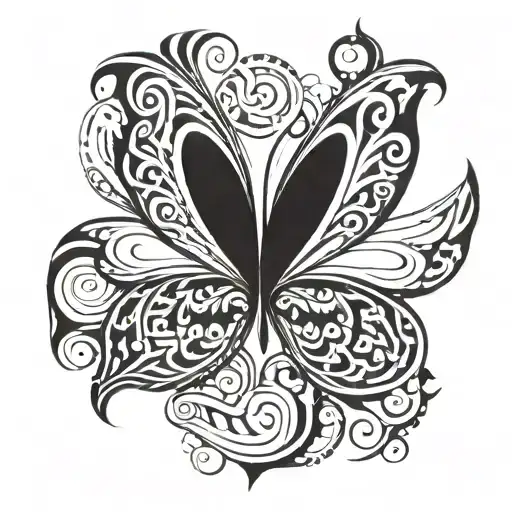 Burning Butterfly Wing