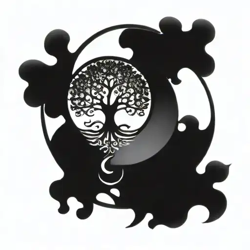 Tree Of Life Yin Yang
