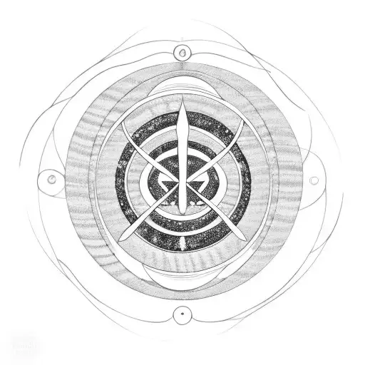 Infinity Symbol And Solar System