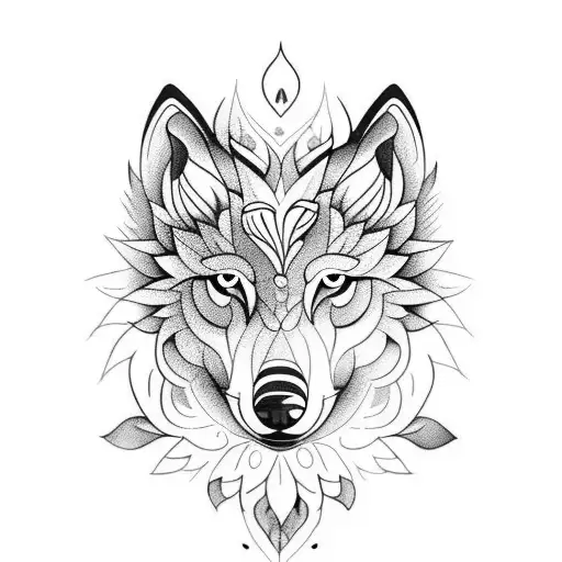 Flower Becoming Wolf