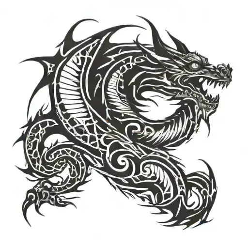 Dragon Tattoo Shoulder