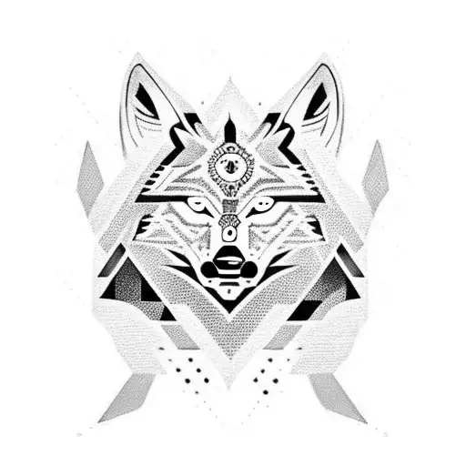 Tribal Wolf