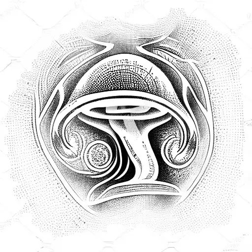 Biomech Mushroom Alien