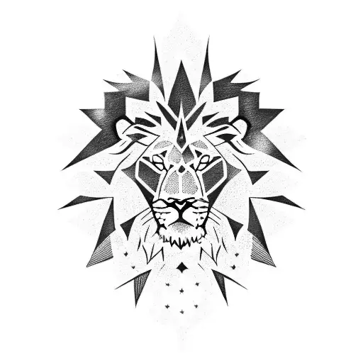 Lion With North Star