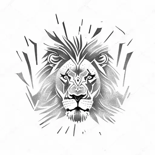 Lion Exercising Power