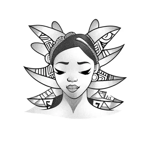 Black Girl Reading Fairytale And Day Dreaming