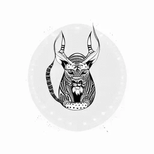 Arm Tattoo With African Animals