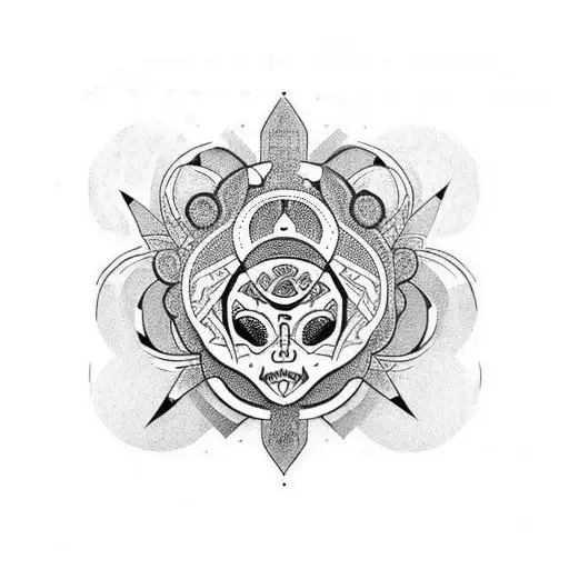 Cover Tatuaje Para Cubrir Tribal Alrededor De La Cadera De Una Mujer