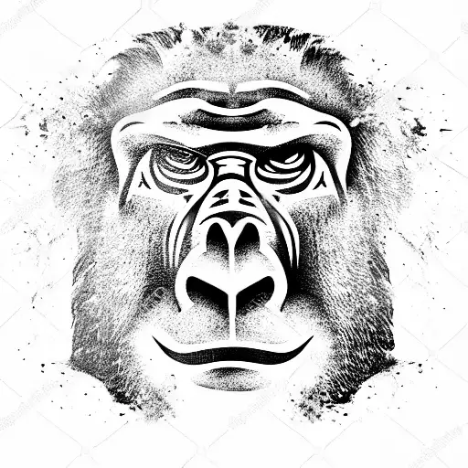 Gorilla Head Tribal